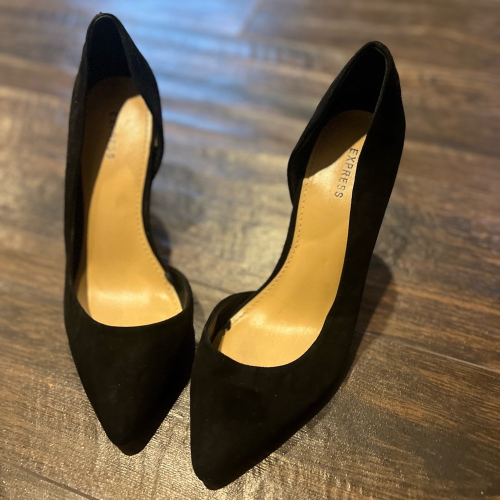 Express Classic Black Heels